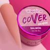 wapizima nails premium cover SALMON acrylic 2oz jar view 2