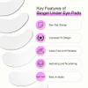 Curacoro Biogel Eye Pads for Lash Extensions, Soft Sticky Under Eye Patches for Sensitive Skin, Eyelash Perm Lamination, Lash Extension Remover Supplies (10 Pairs) view 2