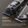 Vgrpro Hair Clippers for Men Professional, Cordless Hair Clippers for Hair Cutting, Mens Clippers and Trimmers Set, Electric Hair Trimmer for Men with Package Box (Gray) view 2