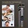 Vgrpro Hair Clippers for Men Professional, Cordless Hair Clippers for Hair Cutting, Mens Clippers and Trimmers Set, Electric Hair Trimmer for Men with Package Box (Gray) view 4