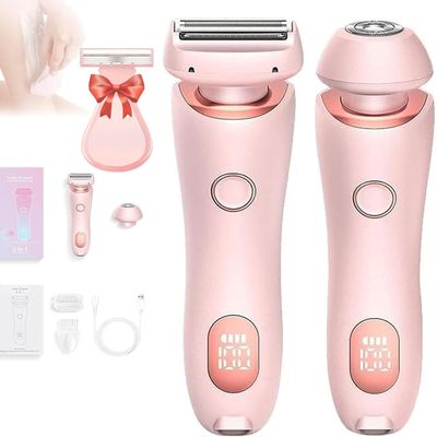 Women's Electric Razors, 2 in 1 Electric Lady Shaver