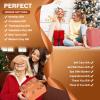 Mom Christmas Gifts Cozy,Orange Relaxing Gifts Basket for Women Grandma Girlfriend Her Sister Wife Birthday,Self Care Get Well Spa Care Package w/Blanket,Xmas Gifts for Mom Mother in Law Grandma Women view 2