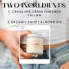 Amallow 100% Grass Fed Beef Tallow Skincare & Lip Balm Set - Whipped Moisturizer for Face & Body (Unscented) + All Natural Tallow Lip Balm (Vanilla Dream) view 3