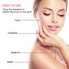 Electric Face Shaver for Women, Hair Removal Device for Women Chin, Lip, Peach Fuzz with 6 Pc Replacement Heads view 3