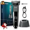 Body Hair Trimmer for Men,kensen Electric Groin & Pubic Hair Trimmer, Christmas Gift Rechargeable Ball Shaver Groomer, Mens Body Groomer Kit for Privates, Waterproof, Cordless for Wet/Dry Use view 1