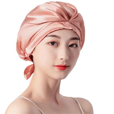 16MM Natural Nightcap 1 Layer Shower Nightcap Housework Cooking Hair Care Cap Protective Cap