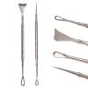 Acne Extractor Remover Tool, Blackhead Pimple Popper Tool Kit, 2 Pack Zit Removing for Nose Face Tools view 1