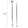 Acne Extractor Remover Tool, Blackhead Pimple Popper Tool Kit, 2 Pack Zit Removing for Nose Face Tools view 2
