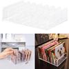 1pc Clear 7 Compartments Duty Multifunctional,Eyeshadow Palette Makeup Organizer Money Storage Rack,Desktop Cash Cosmetic Holder for Bathroom Vanity Countertop,Cosmetic Display Cases,Bags and Cases view 2
