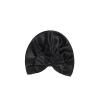 19Mm Silk Hat Women's French Bow Anti-Frizz Hair Care Breathable Home Shower Cap Black view 1