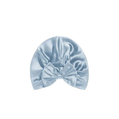 19Mm Silk Hat Women's French Bow Anti-Frizz Hair Care Breathable Home Shower Cap