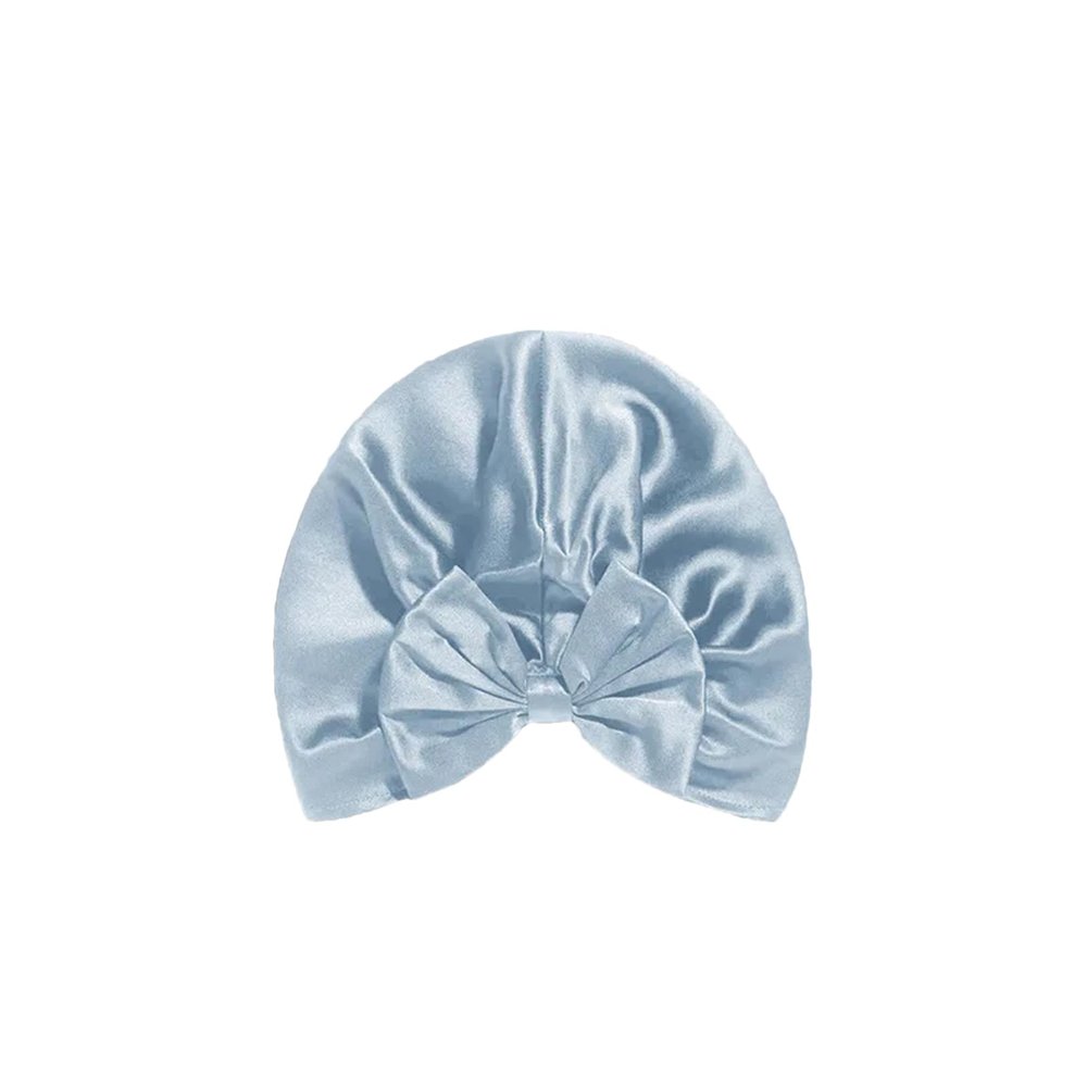 19Mm Silk Hat Women's French Bow Anti-Frizz Hair Care Breathable Home Shower Cap