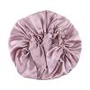 16 Momme Smooth Soft Hat Nighttime Sleeping Cap Women's Hair Tie Elastic Stay On Head view 1