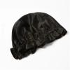 9mm Silk Bonnet Summer Double Layer Nightcap Anti-frizz Hair Care Home Shower Cap Sky Blue view 3