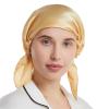 16 Momme Smooth Soft Hat Nighttime Sleeping Cap Women's Hair Tie Elastic Stay On Head Mauve view 3