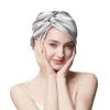 19Mm Silk Thickened Hair Cap Women's Solid Color Nightcap Anti-Frizz Hair Care Home Shower Cap view 1