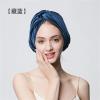 19Mm Silk Thickened Hair Cap Women's Solid Color Nightcap Anti-Frizz Hair Care Home Shower Cap view 3