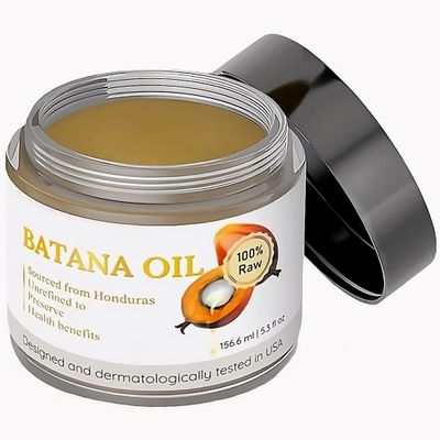 A R T 100% Raw & Organic Dr Sebi Batana Oil - Batana Oil for Hair Growth | Cold-Pressed & Pure Unrefined Batana Hair Mask for Women & Men | Enhances Hair Thickness, Prevents Loss, Repairs Split Ends
