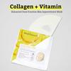 [MediAnswer] K-Beauty Vita Collagen Duo - Glow Pads (80 pads) & Sheet Masks (5 pack) | Premium Firming & Revitalizing Skincare Set with French Collagen view 2