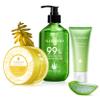 Aloderma Aloe Vera Gel Set 3 Pack - Aloe Flower Essence Gel, Pure Aloe Vera Gel, Travel Size Aloe Gel view 1