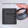 BRIGHTSIDE Firm Clay Wax - Stong Hold Natural Finish - Water Based - Kaolin & Bentonite Clay, Macadamia Nut Oil, Beeswax, & Squalane Blend - For All Hair Types - Premium Hair Styling Product (2.5oz) view 4