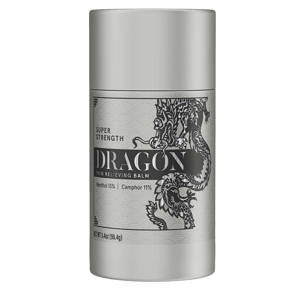 Americanna Wellness Dragon Balm 3.4oz Roll-Up Super Silver Strength