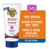 Banana Boat Sport Mineral Sunscreen SPF 50 Lotion, 5Fl Oz | Zinc Oxide Sunscreen Lotion, SPF 50 Sunblock, 5Fl Oz view 3