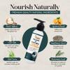 Beef tallow & Goat milk Leave-In Conditioner| Handmade hair Detangler- Anti-Frizz dreadlock moisturizer-Split Ends Breakage (12 Fl Oz) view 2