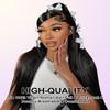 rilago 250% Density HD Lace Front Wigs Human Hair 24 Inch Glueless Pre Plucked Bleached Knots 13x4 Straight Full Frontal Wig15A Grade Real Human Hair,No Synthetic Blend Triple Lifespan 3X view 4
