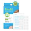 Ariul True AC Spot Cover After Care Patch, invisible patch, Hydrocolloid Acne Pimple Patches for Covering Zits and Blemishes (Niacinamide+Tea Tree Leaf Oil)10mm*60 Counts+12mm*50 Counts, 110 Counts view 1