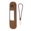 Travel Makeup Brush Holder Silicone Trendy Portable Cosmetic Face Brushes Holder Soft And Sleek-Makeup Tools view 1