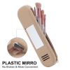 Travel Makeup Brush Holder Silicone Trendy Portable Cosmetic Face Brushes Holder Soft And Sleek-Makeup Tools view 2
