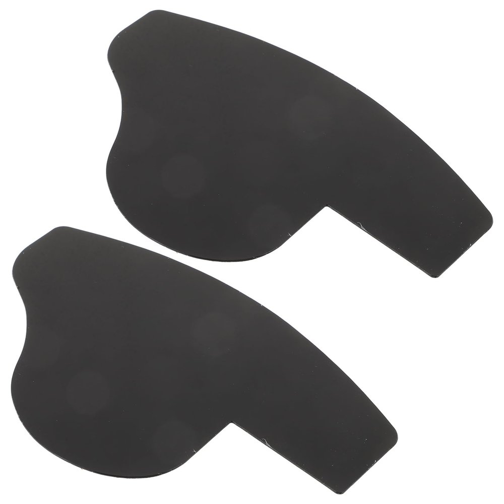 FRCOLOR 1pair Tool Versatile Beard Shaping Card for Precise Hairline Calibration Easy to Use for Professional Barbers and Personal Grooming