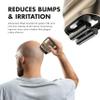 Aberlite Touch 2 Foil Head Shaver for Bald Men - Finishing Foil Shaver for Bald Head & Face, 0.05mm Ultra-Thin Foils for Razor-Smooth Results, Ergonomic Multi-Grip, Waterproof, USB-C Charging (Gold) view 3