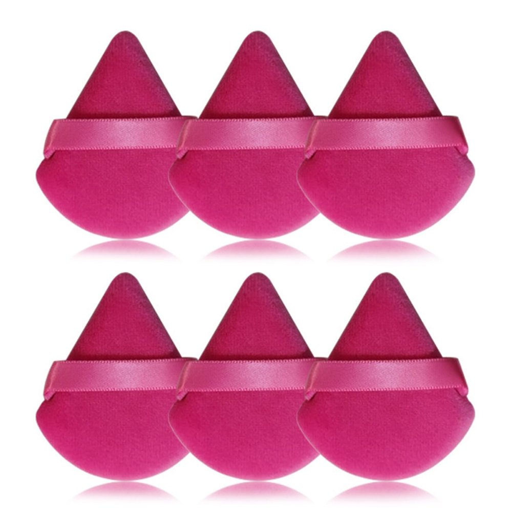 4/6/15Pcs Triangles Powder Puff Cosmetic Powder Puff Washable Sponge Powder Sponge Makeup Sponge For Face