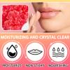 Strawberry and Orange Flavour Lip Scrubs Set,2 Pack Hydrating Lip Scrubber Exfoliator,Lip Moisturizer Care Product for Chapped Dry Dark Lips view 3