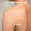 TKTK Large Pimple Patches, 60 mm XL Acne Patches, Big Hydrocolloid Bandages for Body, Face, Forehead, Chin, Neck Zit Breakouts, Hydrocolloid Patch (Square, Strip, Dot 5 Sizes 62 Count) view 3