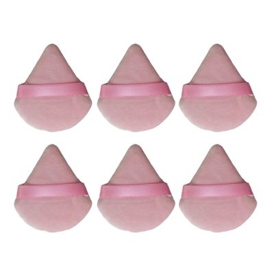 4/6/15Pcs Triangles Powder Puff Cosmetic Powder Puff Washable Sponge Powder Sponge Makeup Sponge For Face