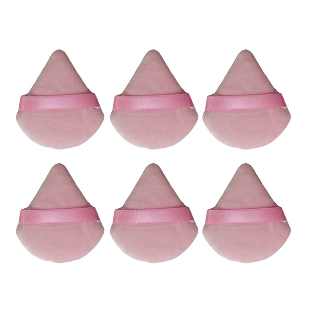 4/6/15Pcs Triangles Powder Puff Cosmetic Powder Puff Washable Sponge Powder Sponge Makeup Sponge For Face