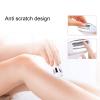 Electric Epilator with Safe Shaving Design, Quick & Effective Hair Removal for Women, Compact & Lightweight, Full Body Shaving Needs, Ideal for Home & Travel, ABS, Gray view 3