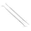 2Pcs Ingrown Toenail File Lifter,Professional Double Sided Stainless Steel Ingrown Toenail Cleaner Tool,for Pedicure Can Provide a Lot of Help for Ingrown Nails view 1