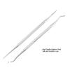 2Pcs Ingrown Toenail File Lifter,Professional Double Sided Stainless Steel Ingrown Toenail Cleaner Tool,for Pedicure Can Provide a Lot of Help for Ingrown Nails view 2