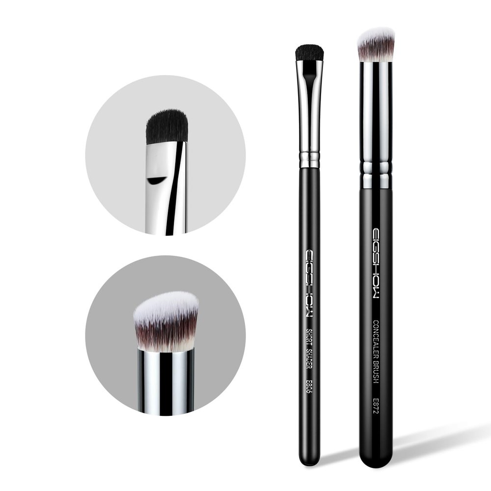 Eyeshadow Smudge Brush+ Concealer Brush