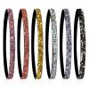 Glitter Headbands for Girls, 6 Pcs Elastic Shiny Rhinestone Non Slip Athletic Running Sparkly Crystal Fabric Stretchy Workout Fashion Hair Accessories for Sports and Yoga view 1