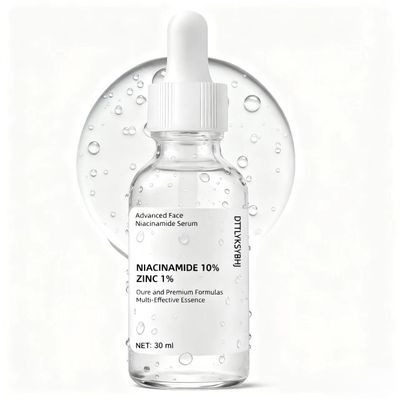 10% Niacinamide Serum + 1% Zinc - For Acne, Pore Minimizing & Shine Control - Daily Brightening Facial Serum - Non-Comedogenic, For All Skin Types, 1 Fl Oz