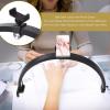 Half Moon Light for Nail Desk, Stepless Touch Adjustment Nail Lamp 3 Color Temperature, 20W Nail Desk Light for Manicure, Makeup, Tattoo (White) view 4