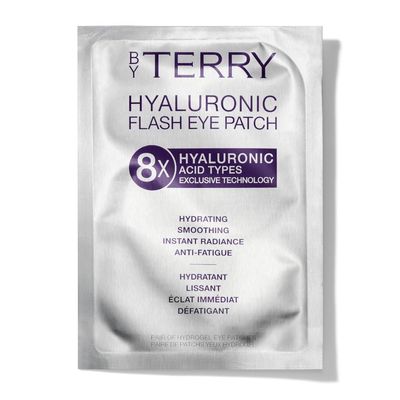 By Terry Hyaluronic Flash Eye Patches, Eye Mask, Reduce Dark Circles, Puffy Eyes, Undereye Bag, Vegan & Cruelty-Free, Pack of 5