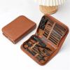 Manicure Set 26 In 1 Manicure Set Professional Nail Clipper Kit Stainless Steel Manicure Kit,Nail Care Tools with Luxurious Travel Case Nail Clipper Kit view 3