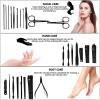 Manicure Set 26 In 1 Manicure Set Professional Nail Clipper Kit Stainless Steel Manicure Kit,Nail Care Tools with Luxurious Travel Case Nail Clipper Kit view 4