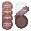 5 Color Contouring Powder Matte Long Lasting Waterproof Oil Control Loose Powder Non-sticking Powder Non-Removing Makeup Foundation (SH8024-04, 0.353oz) view 3